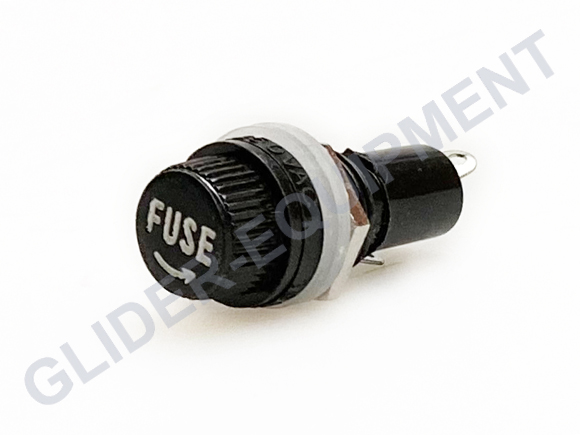 Fuse holder panel mount screw thread 5 x 20mm EC [PMFH]
